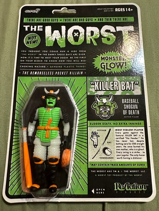 super7 Other - "Killer Bat" Action Figure – Green